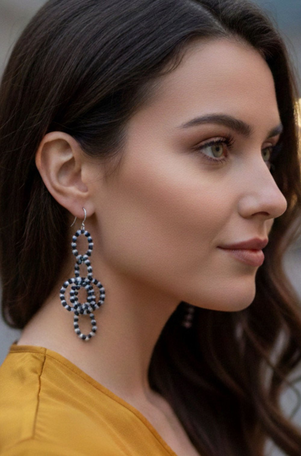 boho beaded earring for women and girls