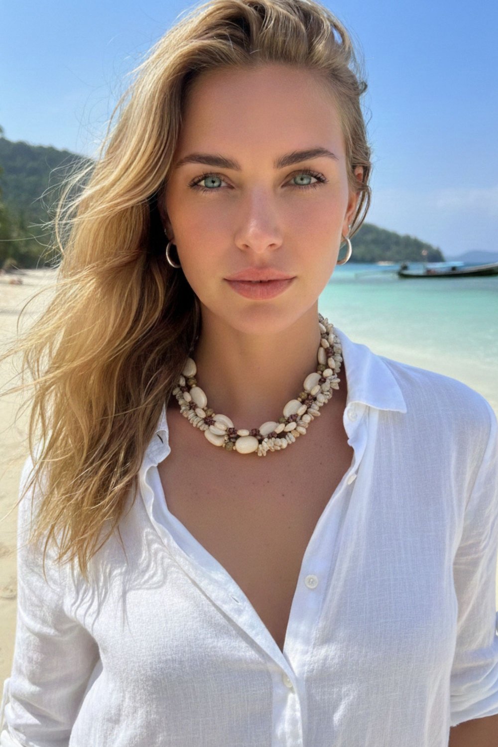 shell necklace for women