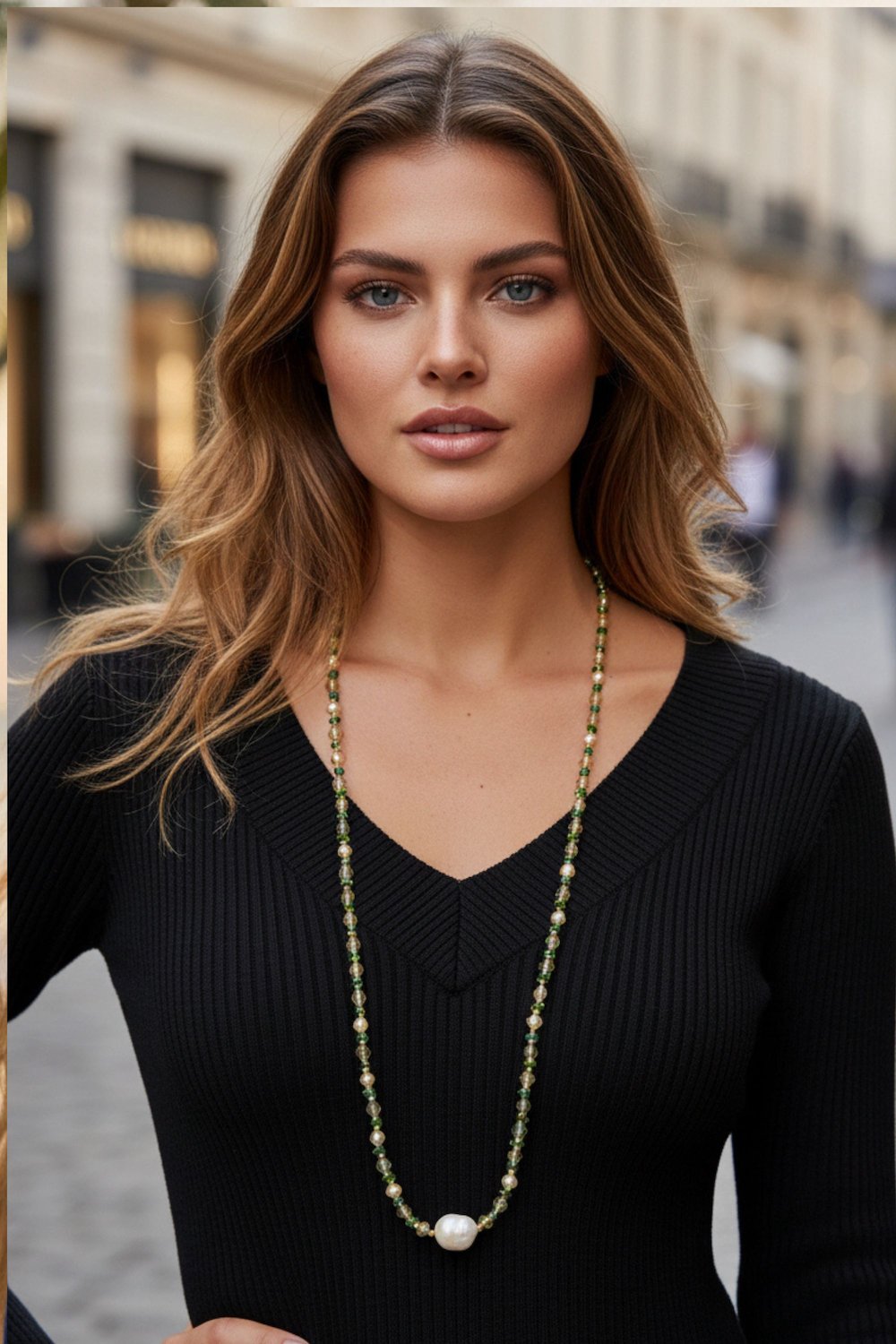 long necklace for women