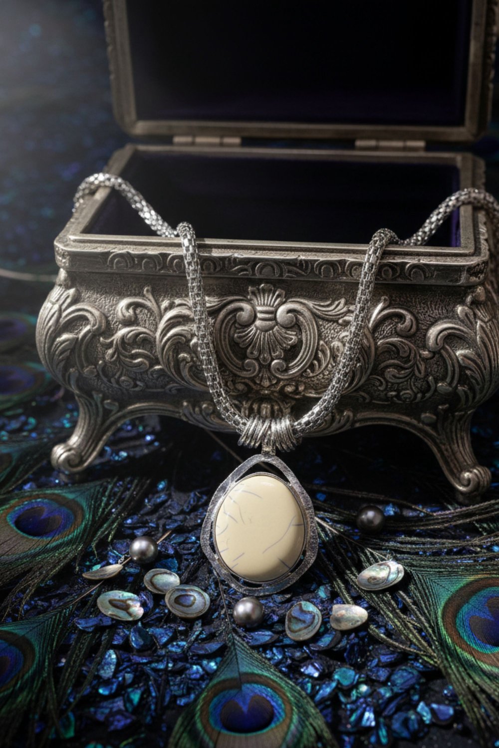 statement pendant necklace