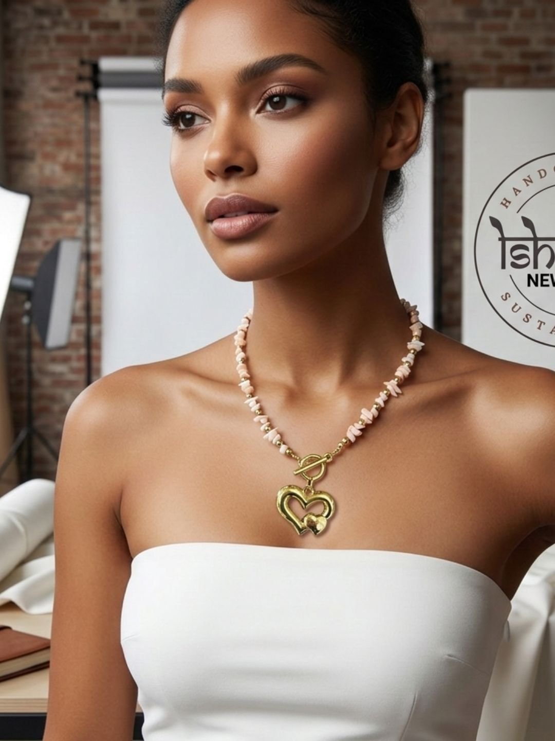 Heart Pendant Necklace - Image 2