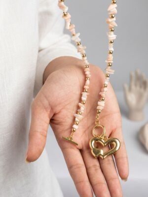 heart pendant necklace for women and girls